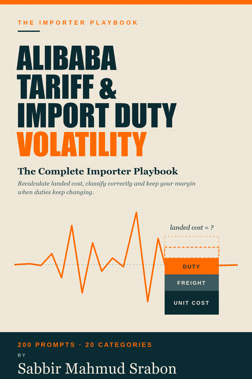 Alibaba Tariff & Import Duty Volatility: The Complete Importer Playbook cover
