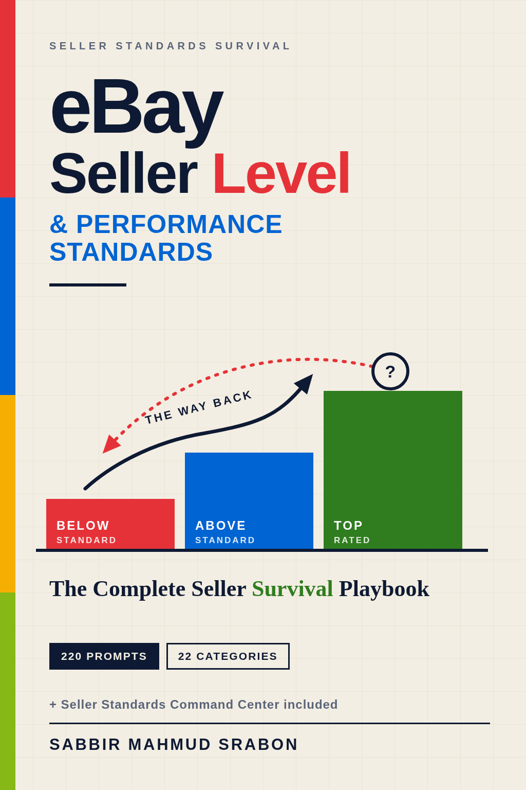 Cover of eBay Seller Level & Performance Standards: The Complete Seller Survival Playbook